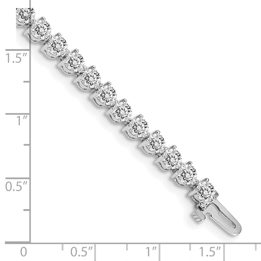 14k White Gold VS Diamond Tennis Bracelet