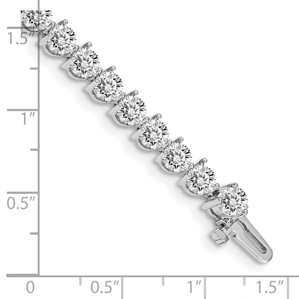 14k White Gold VS Diamond Tennis Bracelet