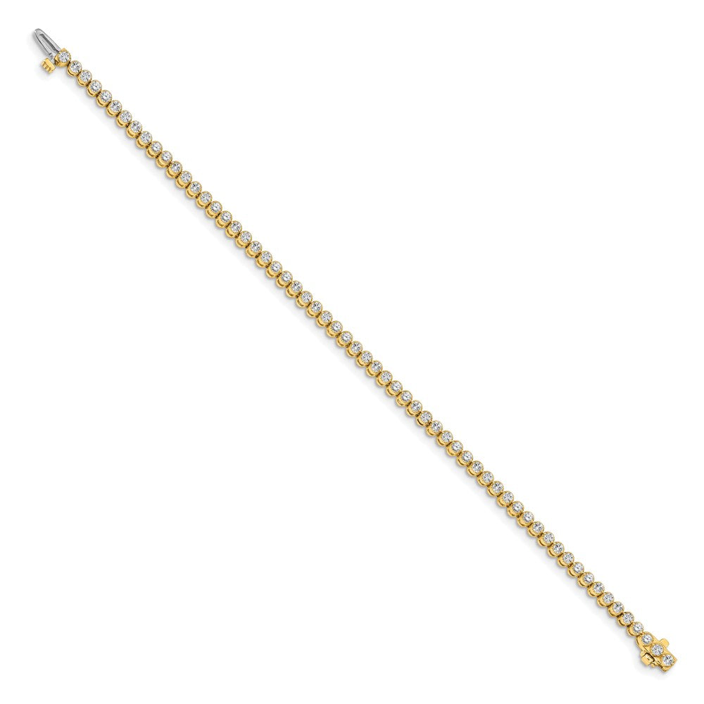 14k AAA Diamond Tennis Bracelet