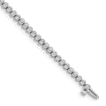 14k White Diamond Tennis Bracelet Mounting
