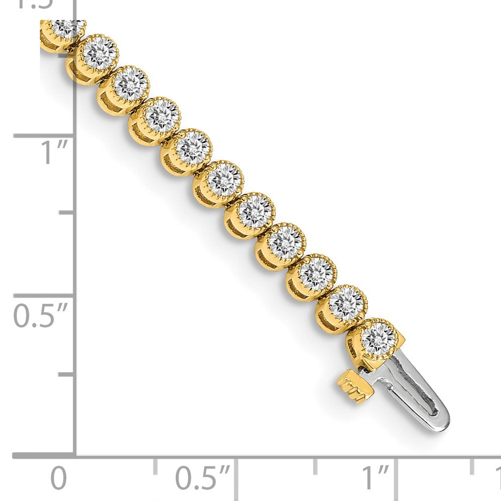 14k Diamond Tennis Bracelet Mounting