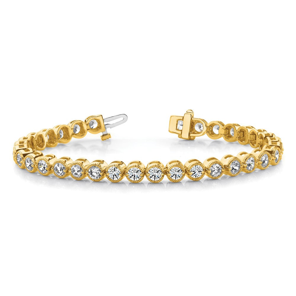 14k A Diamond Tennis Bracelet