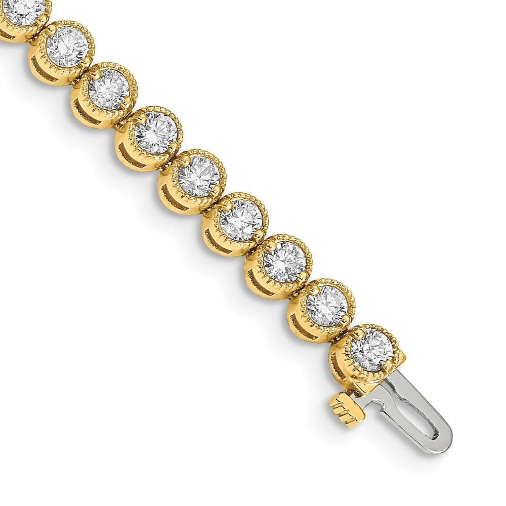 14k VS Diamond Tennis Bracelet