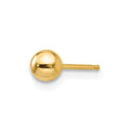 Single 14k Polished 4mm Ball Post Earring