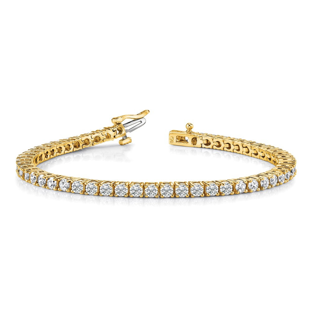 14k A Diamond Tennis Bracelet