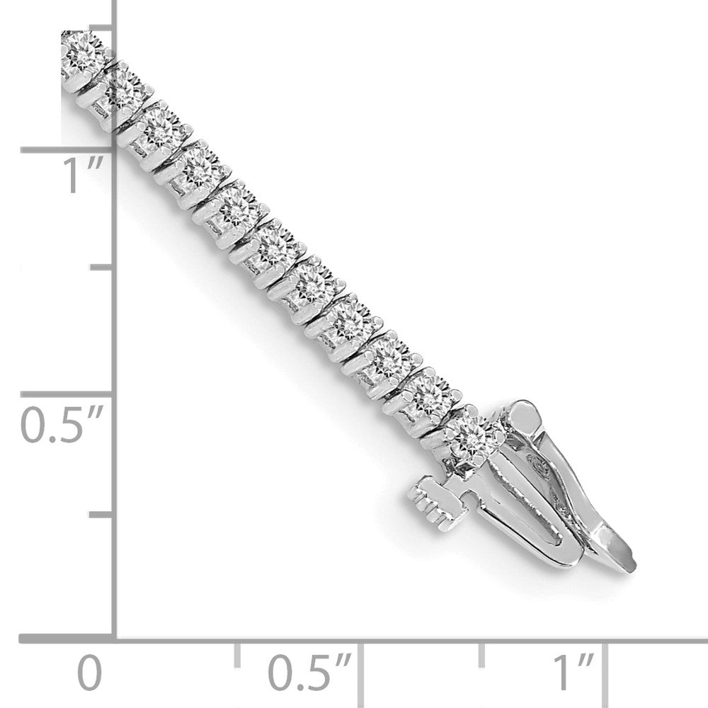14k White Gold Tennis Bracelet Mounting
