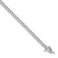 14k White Gold AAA Diamond Tennis Bracelet