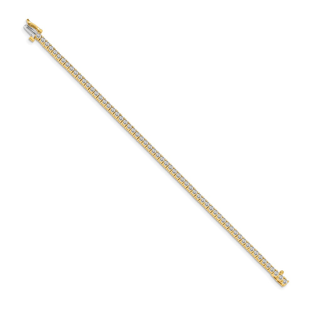14k VS Diamond Tennis Bracelet