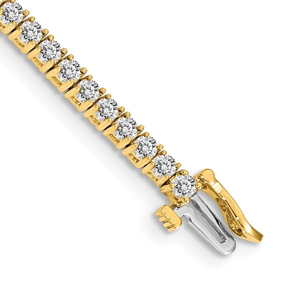 14k VS Diamond Tennis Bracelet