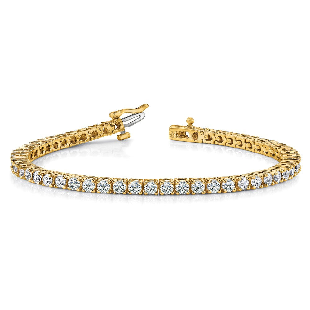 14k A Diamond Tennis Bracelet