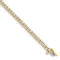 14k AAA Diamond Tennis Bracelet