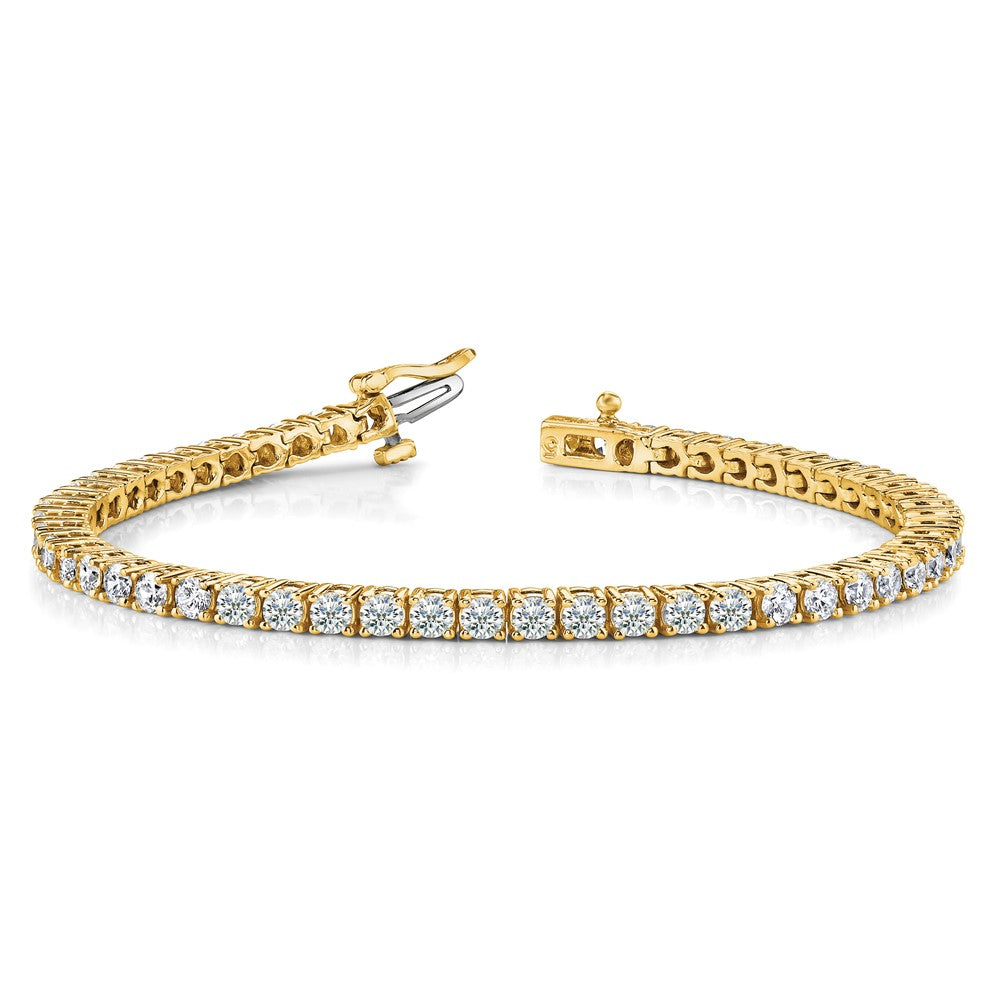 14k A Diamond Tennis Bracelet