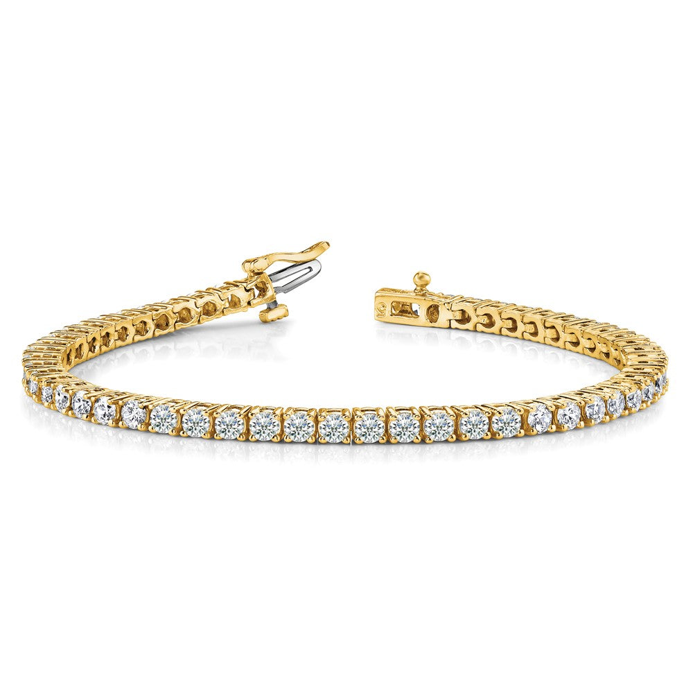 14k A Diamond Tennis Bracelet