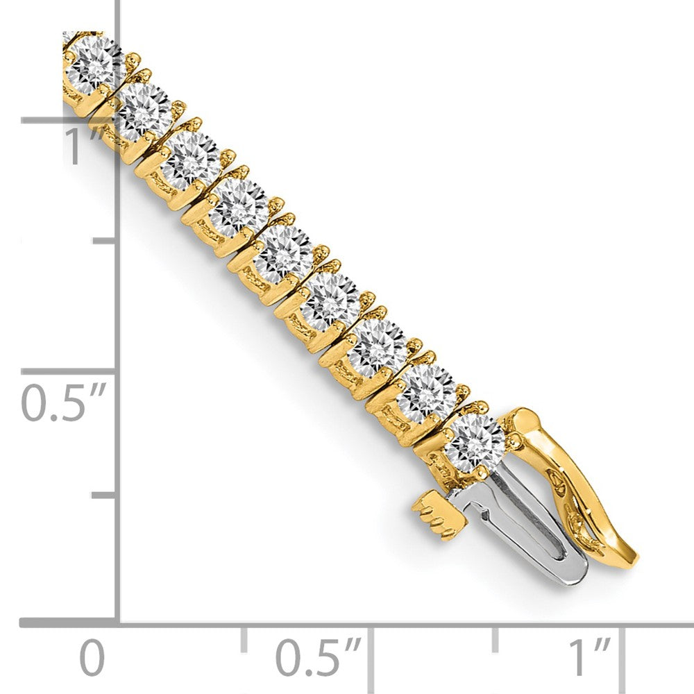 14k Tennis Bracelet Mounting