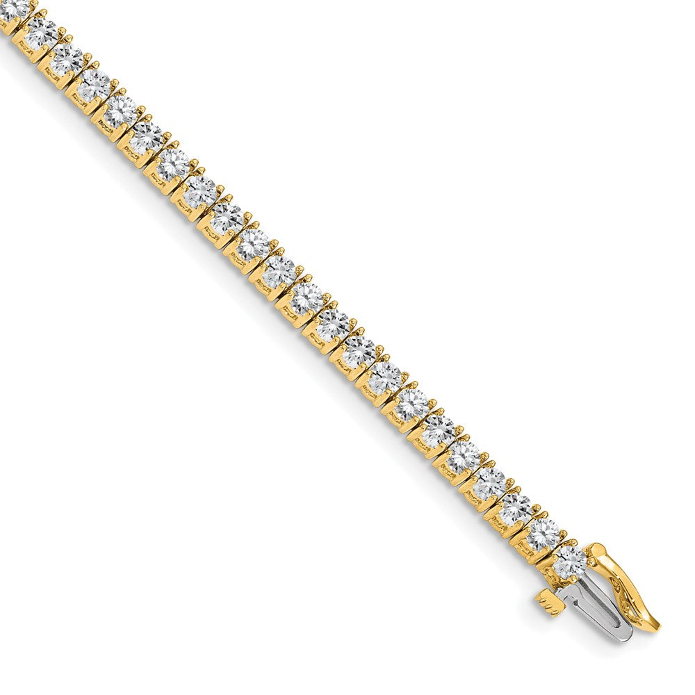 14k A Diamond Tennis Bracelet
