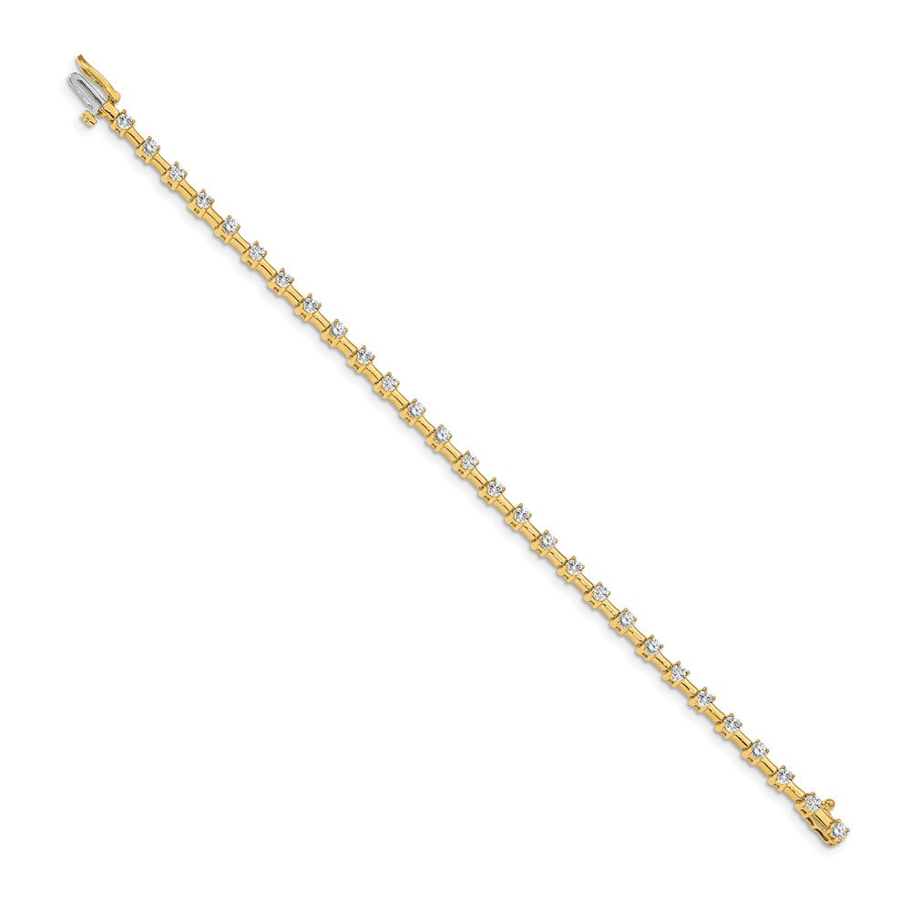 14k A Diamond Tennis Bracelet