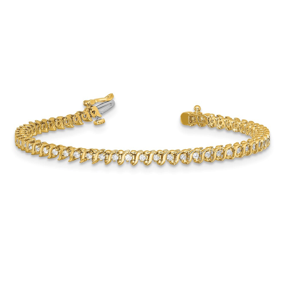 14k VS Diamond Tennis Bracelet