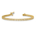 14k AA Diamond Tennis Bracelet