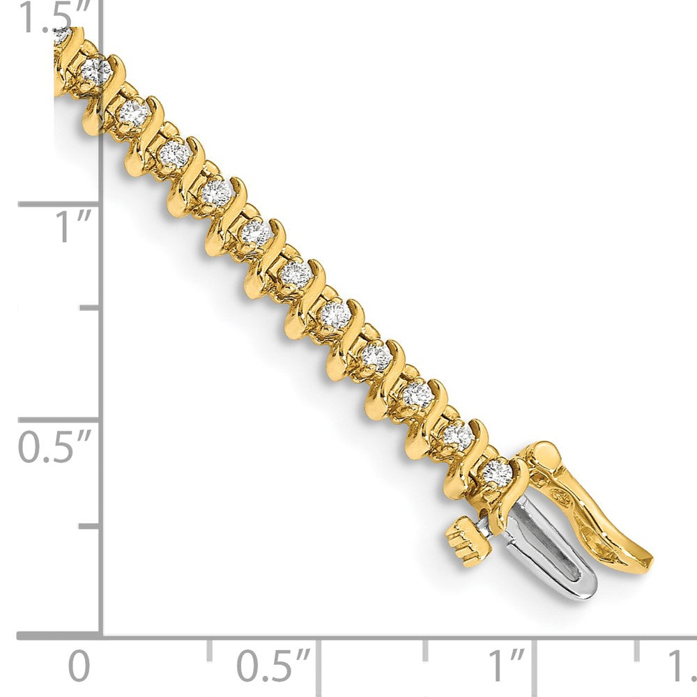 14k VS Diamond Tennis Bracelet