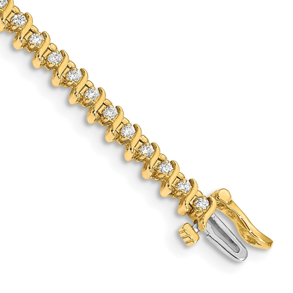 14k VS Diamond Tennis Bracelet