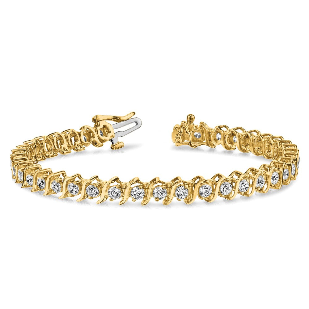 14k VS Diamond Tennis Bracelet