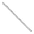 14k White Gold 3.3mm Diamond Tennis Bracelet