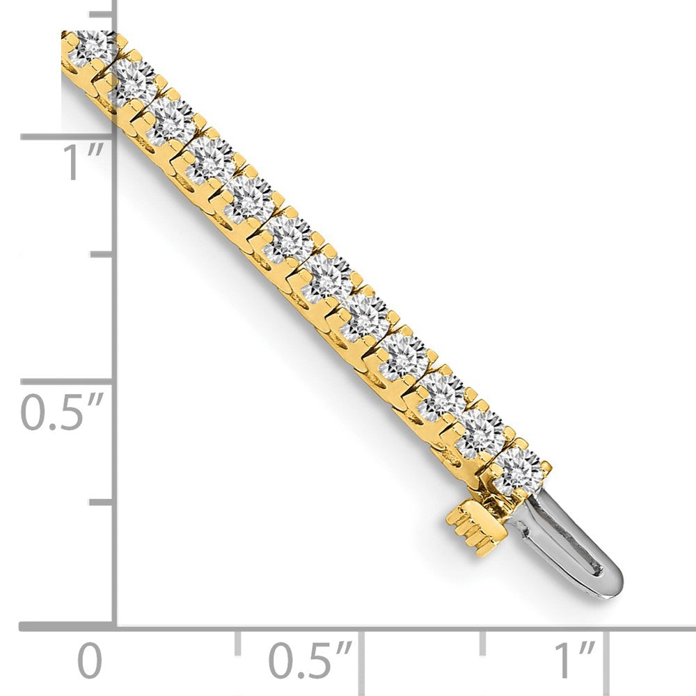 14k A Diamond Tennis Bracelet