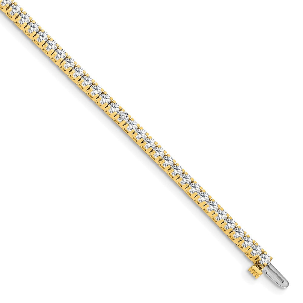 14k AA Diamond Tennis Bracelet