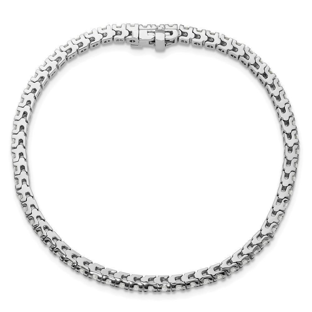 14k White Gold VS Diamond Tennis Bracelet