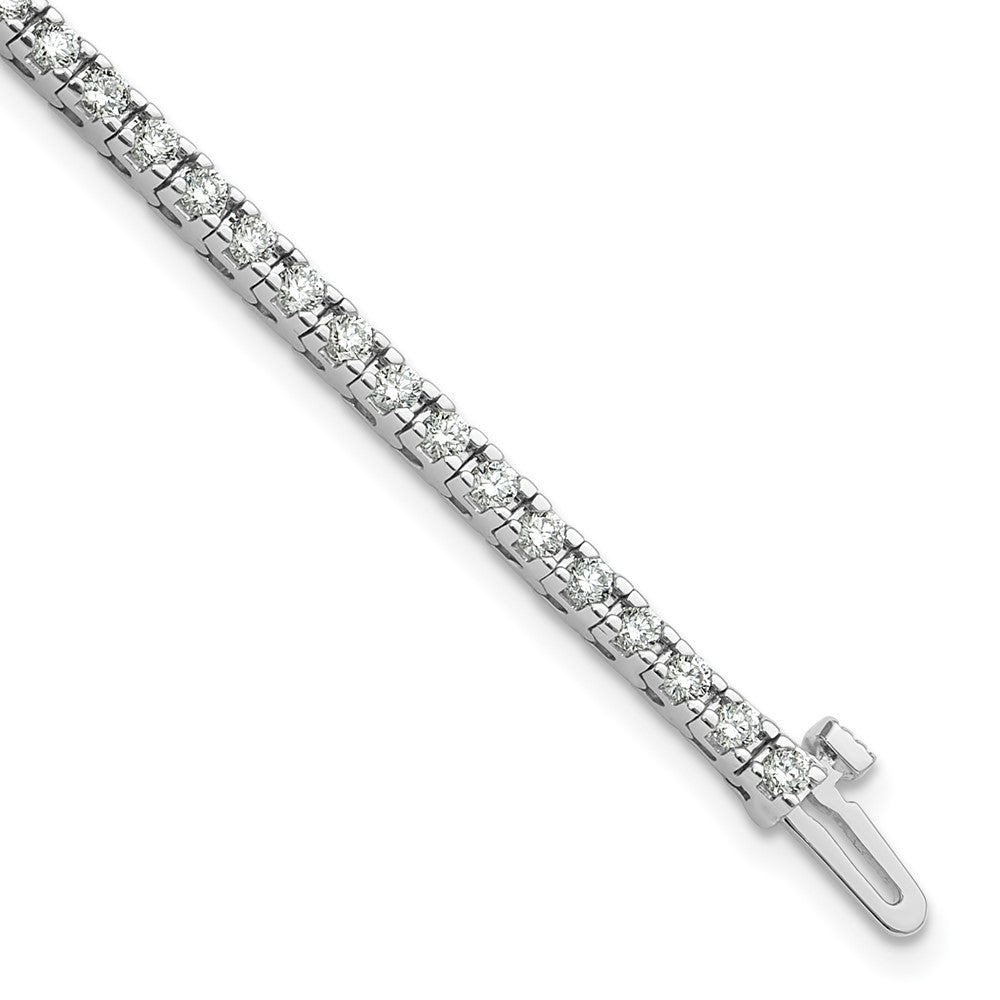 14k White Gold VS Diamond Tennis Bracelet