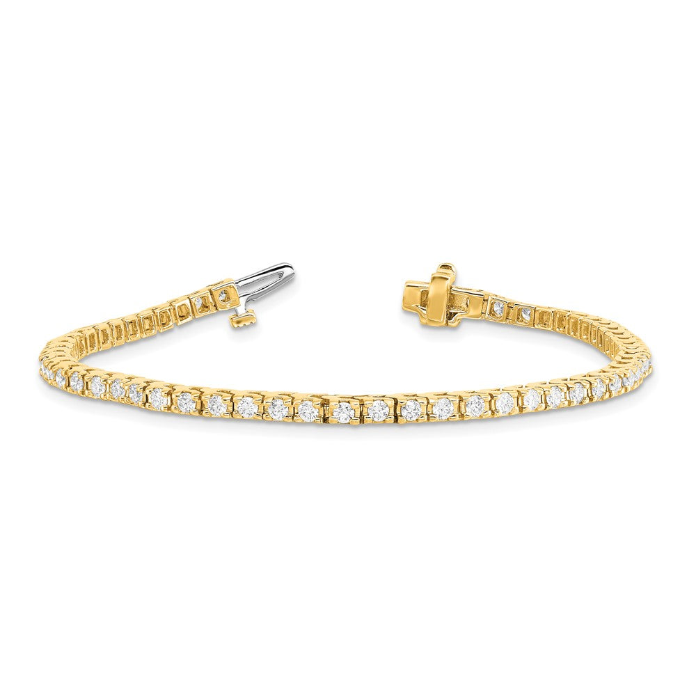 14k AA Diamond Tennis Bracelet