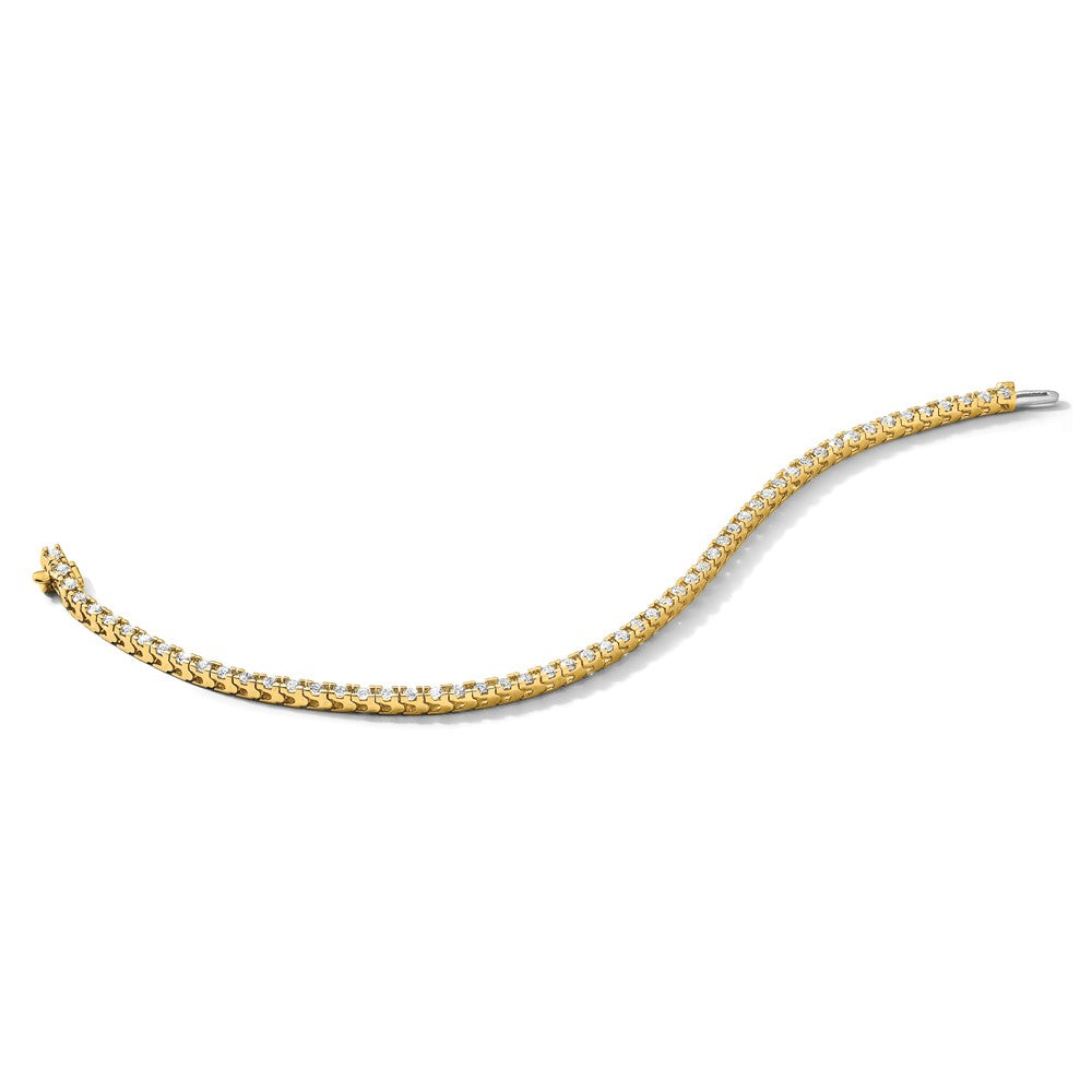 14k AA Diamond Tennis Bracelet