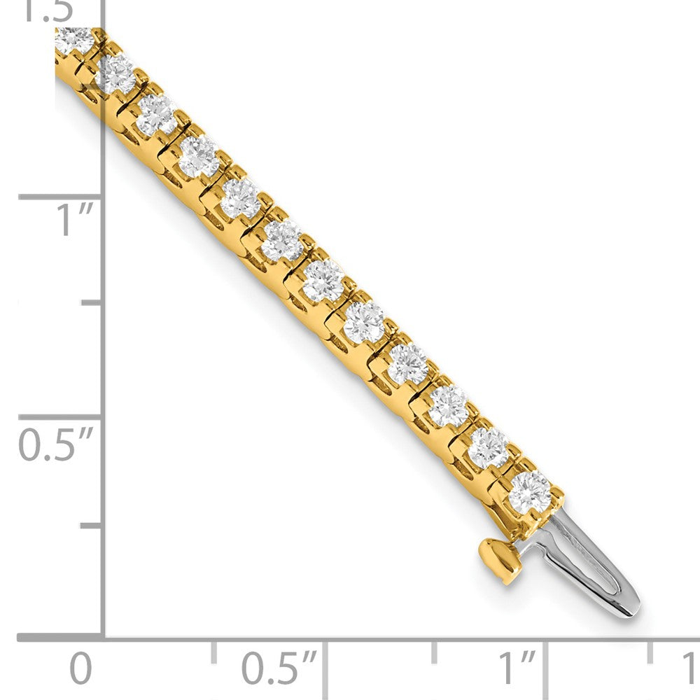 14k AA Diamond Tennis Bracelet