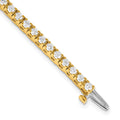 14k AA Diamond Tennis Bracelet