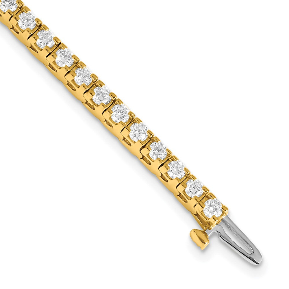 14k AA Diamond Tennis Bracelet