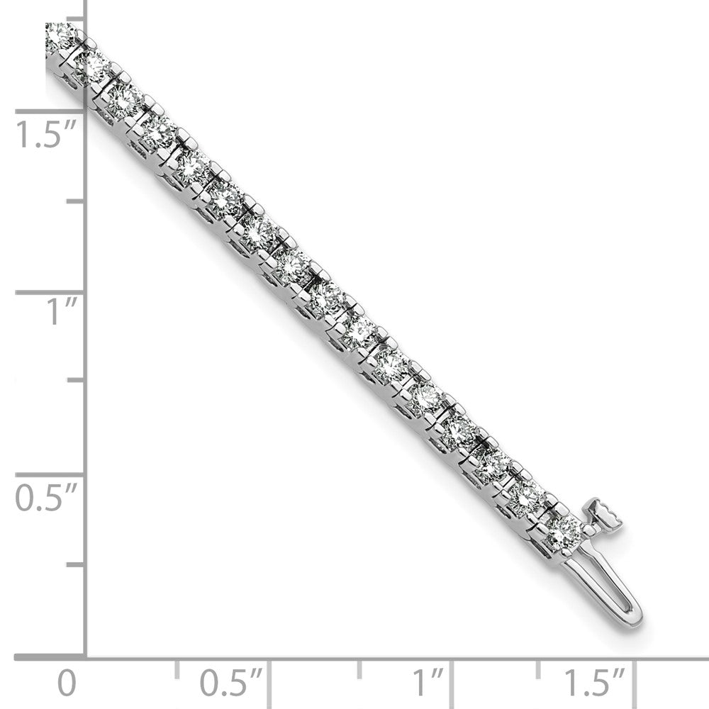 14k White Gold VS Diamond Tennis Bracelet