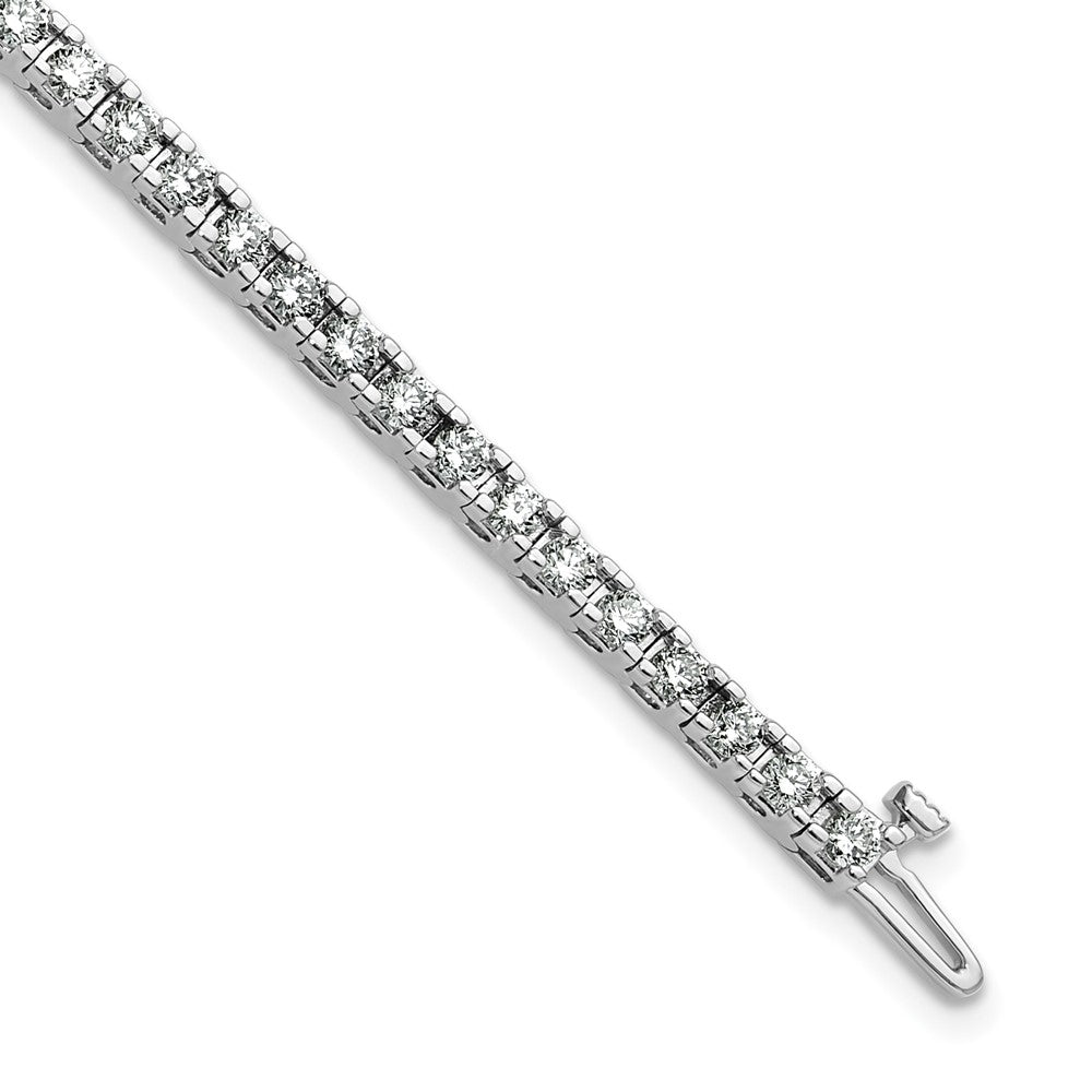 14k White Gold VS Diamond Tennis Bracelet