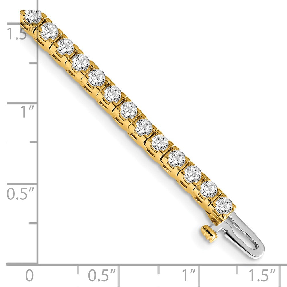 14k AAA Diamond Tennis Bracelet