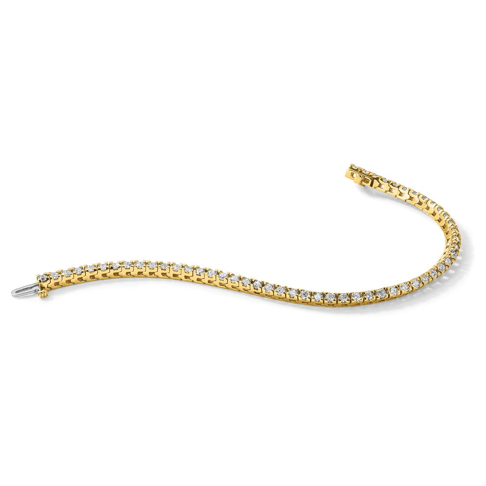 14k AA Diamond Tennis Bracelet