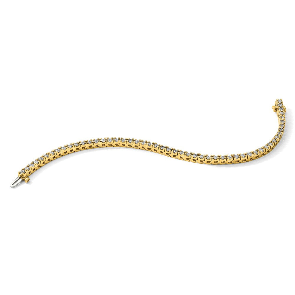 14k AA Diamond Tennis Bracelet