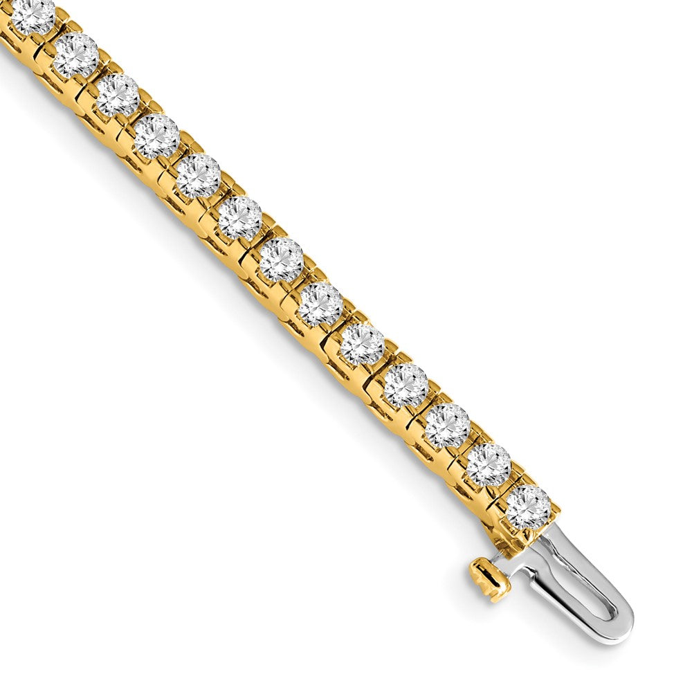 14k AAA Diamond Tennis Bracelet