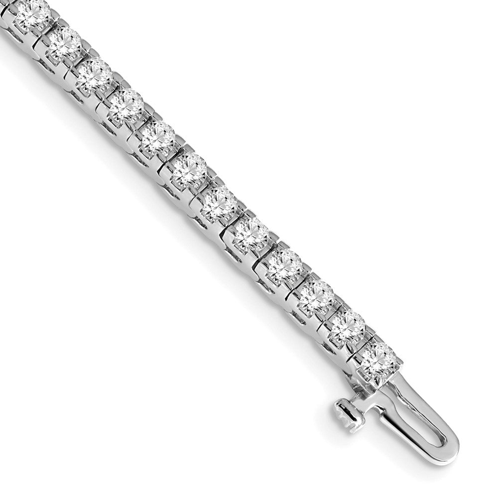 14k White Gold VS Diamond Tennis Bracelet