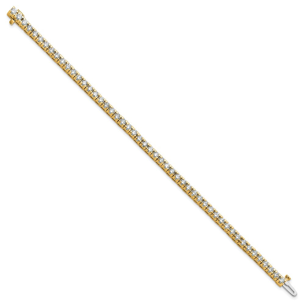 14k AAA Diamond Tennis Bracelet