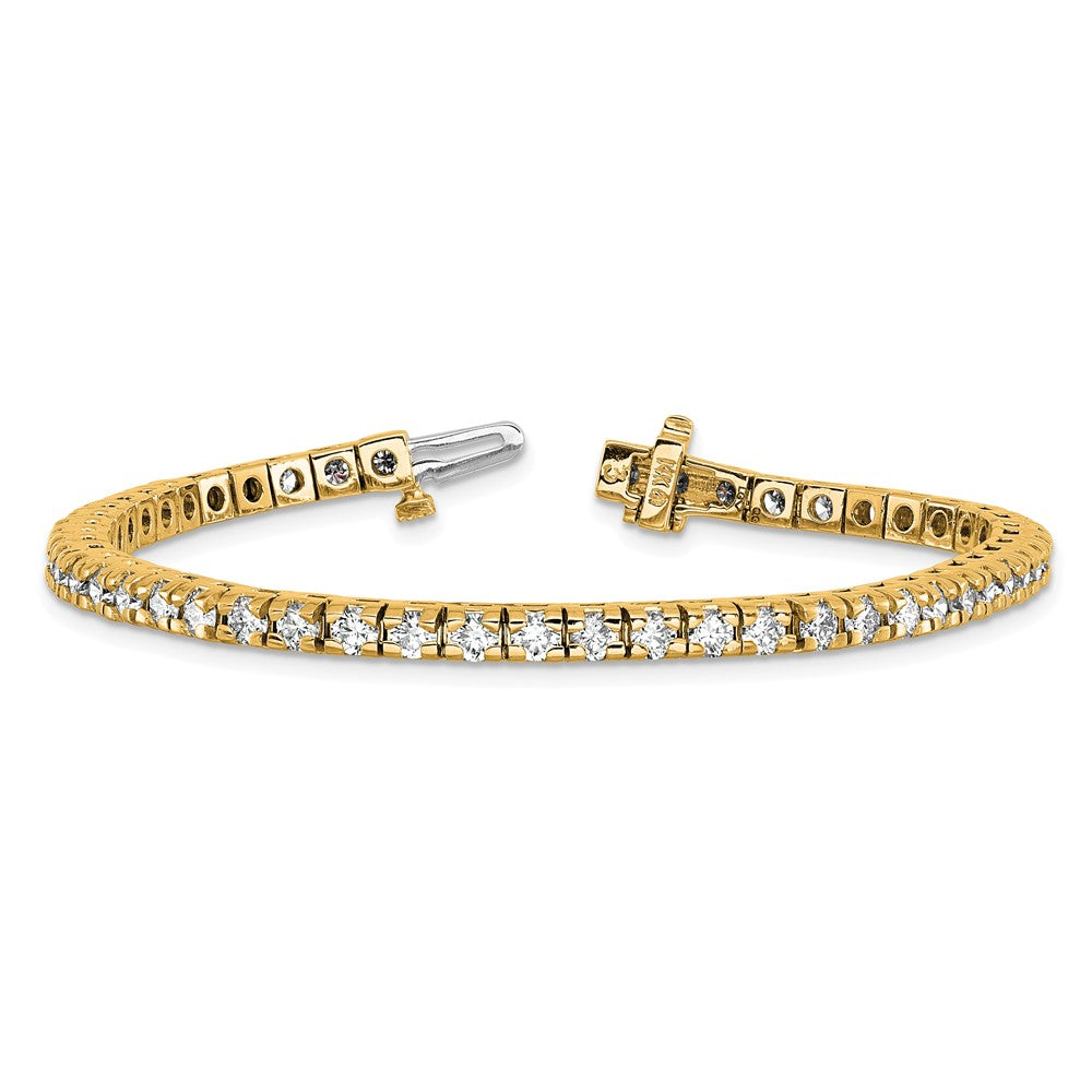 14k A Diamond Tennis Bracelet