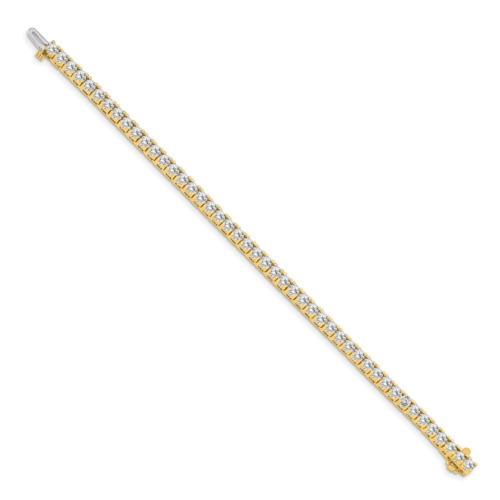 14k AAA Diamond Tennis Bracelet