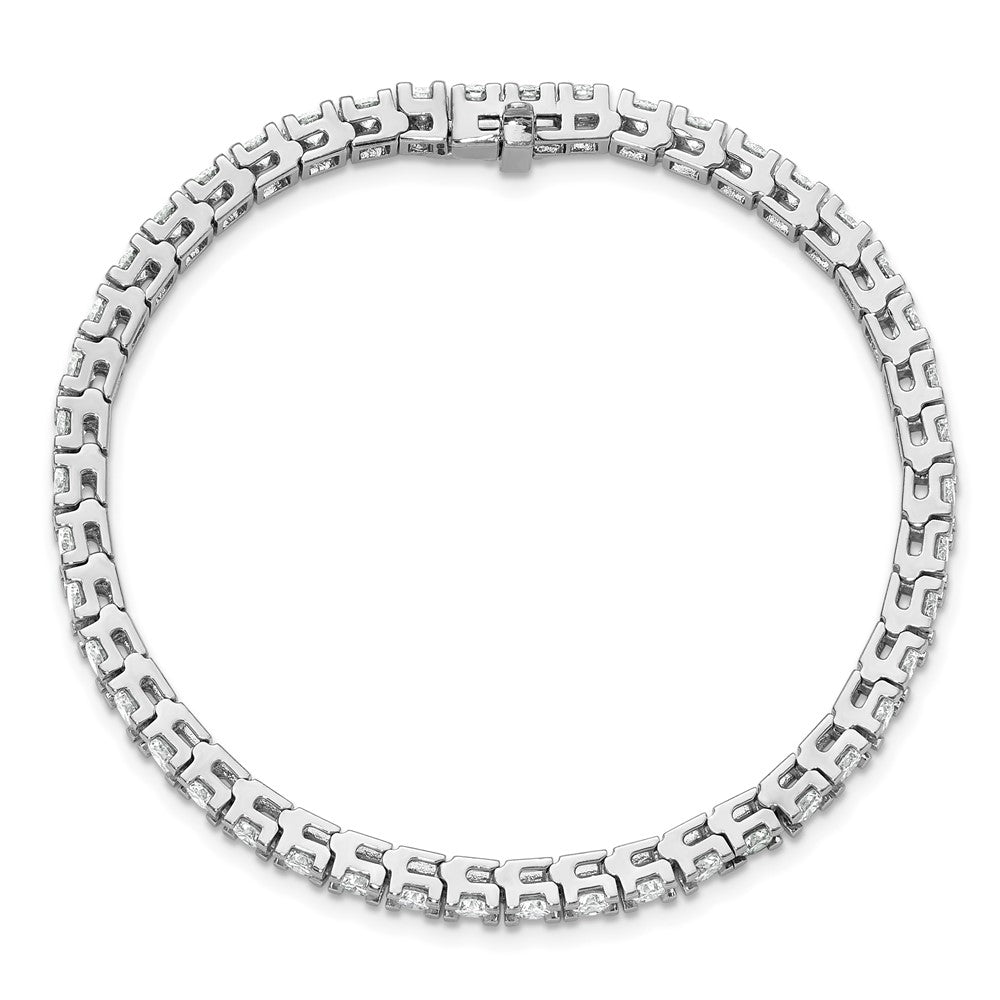 14k White Gold Tennis Bracelet Mounting