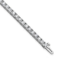 14k White Gold VS Diamond Tennis Bracelet