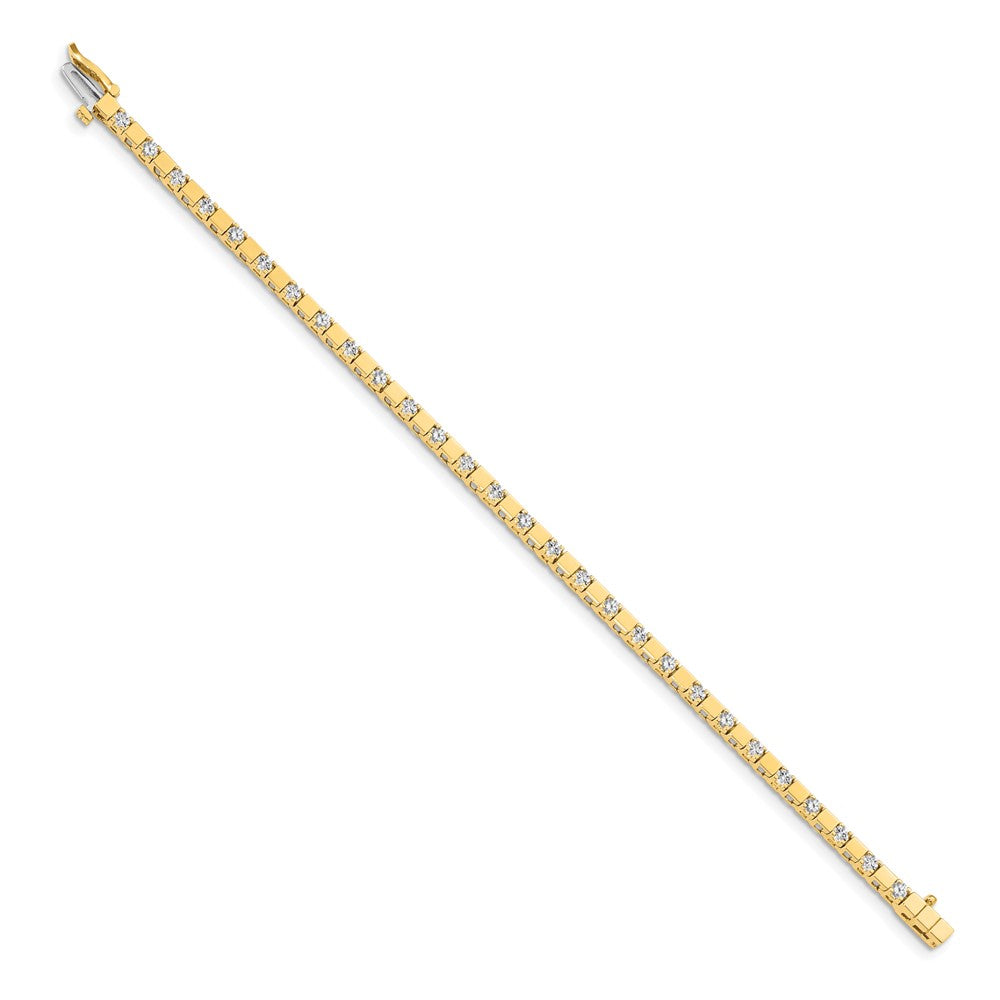 14k A Diamond Tennis Bracelet