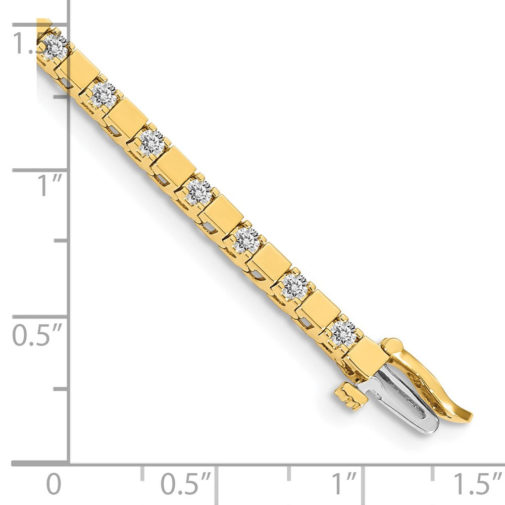14k VS Diamond Tennis Bracelet