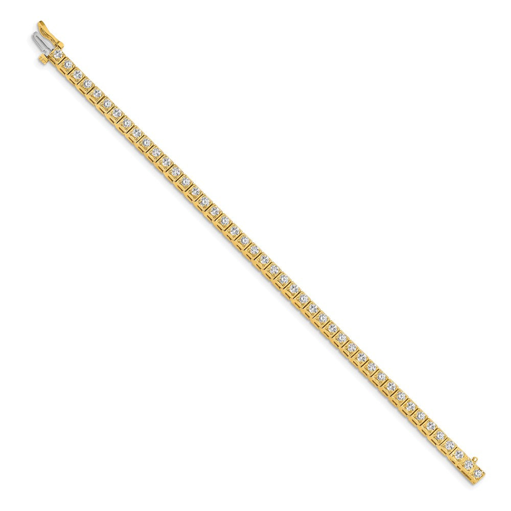 14k A Diamond Tennis Bracelet